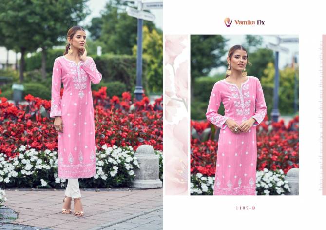 Rooh 2 Fancy Ethnic Wear Rayon Designer Kurtis With Bottom Collection